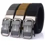TIUSHI Advanced Automatic Buckle Tactical Belt Military Nylon Belt Soft Nylon Outdoor Sports Army Belt for Outdoors