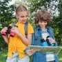 IPRee 4x30 Kids Binoculars for Age 3-12 Years Boys Girls Hunting Folding Small Telescope Birthday Gifts Educational Camping Outdoor