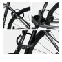 4 Digit Password Cable Lock Anti Theft Combination For Bicycle Motorcycle Scooter