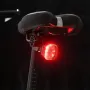 BIKIGHT Smart Sensing Brake Bicycle Taillight 6 Lighting Modes Waterproof Type-C Charging Bike Rear Light for MTB Night Riding Warning Safety