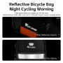 WEST BIKING 1.2L Reflective Portable Hangable Tail Light Bike Bag Mini Ultralight Waterproof Riding Bag for MTB Road Cycling