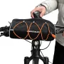 BENGGUO 2.5L Multi-functional Bike Handlebar Bag Portable Reflective Large Capacity Storage Shoulder Bag Bicycle Bag for Outdoor Cycling