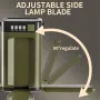 IPRee Portable Solar Camping Lantern LED Rechargeable Outdoor Hanging Tent Lamp Folding LED With Hook Emergency Camping Light