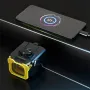 BIKIGHT Q4 1600LM Super Bright Bike Headlight 50W Output 2 in 1 Dual Distance Beam USB Rechargeable Mini LED Waterproof Bike Front Light with Wireless Remote for Night Riding