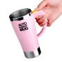 IPRee 450ml Automatic Electric Mug Stirring Coffee Cup Stainless Steel Mixer Lazy Self Mixing Tea Milk Drinking Cups