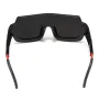 Solar Powered Auto Darkening Welding Mask Helmet Goggle Welders Glasses Arc PC Goggles For Welding Protection