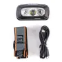 BIKIGHT Mini USB Rechargeable XPG+ 2 LED Headlamp Sensor Headlight Camping Flashlight Outdoor Light Fishing Portable Torch Lamp