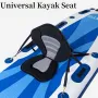 WaveRite Adjustable Padded Detachable Universal Inflatable Paddle Board Seat Canoe Backrest Drifting Base Chair Outdoor Antiskid EVA Kayak Seat Portable Surfboard Accessories