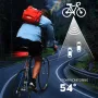 Smart Radar Bicycle Taillight 7 Light Modes 1500mAh Battery Capacity Waterproof 30m Object Approaching Alerts Safe Riding Back Light for Cycling
