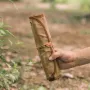 Outdoor Set Waterproof Storage Bag Stainless Steel Spoon Chopsticks Fork Camping Travel Picnic Canvas Bag