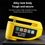 BENGGOU Bicycle Disc Brake Lock 130dB Loud Alarm Anti-thief Protection Aluminum Alloy Waterproof Reminding Rope Lock for Bike Motorcycle