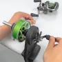 ZANLURE Fishing Reel Speed Ratio Winder Lightweight Labor-saving Antirust Spooler Line Winder Spinning Baitcasting Reel Fishing Tool