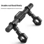 BENGGUO BG-0797 400LM Bicycle Headlight Handlebar Extension Bracket with Phone Holder Type-C Charging Waterproof Bike Mount (No Batteries)