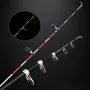 2.1m/2.7m Fishing Rod And Reel Combos Carbon Fiber Rod Telescopic Fishing Rod Pole Baitcasting Rod Spinning Rod Reel