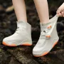XANES 1Pair Bicycle Protective Gear Waterproof Non-slip Shoe Covers Easy Double Buckle Design Outdoor Reusable Overshoes Elastic Rain Boots Unisex