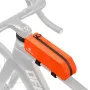 OFFBONDAGE 2L Waterproof Bicycle Top Tube Bag Convenient Zipper Large capacity Bike Front Frame Bag with Bolt Belt for MTB Riding