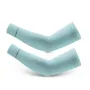 ROCKBROS UPF50+ UV Protection Solid Arm Sleeves Quick-drying Breathable High Elastic Fit Sunscreen Sleeves for Summer Outdoor Driving Sports