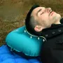 IPRee Ultralight Portable Inflatable Camping Travel Pillow Compact Ergonomic Inflating Pillows for Neck Lumbar Support Camp Hiking Equipment