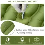 IPRee Outdoor Portable Self-Inflating Camping Air Mattress 4-Inch Thick Compact Ultralight Sleeping Pad with Built-in Foot Pump Pillow