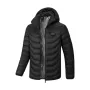 TENGOO HZ-23 23 Zones Heated Jacket - Four-control, USB & DC Port, Smart Thermal Warm Jacket Uniex Heated Hooded Coat Outdoor Sportswear