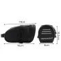 BENGGUO 1L Portable Bike Saddle Bag Hang Taillight Reflective Large Capacity Bicycle Under Seat Storage Pack for Outdoor Cycling