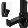 [US Direct] Dipping Station 43.5~67.5inch High 13 Levels Adjustable Weight Lifting Bench Barbell Stand Fitness Gym Home 550 Pound Loading
