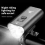 BENGGUO 1200LM Bike Headlight 6 Cycling Flash Lamp Light Modes Aluminum Alloy Waterproof Type-C Charging Bicycle Front Light for MTB Riding