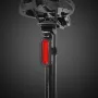 WEST BIKING 60LM 1000m Visibility Bicycle Taillight USB Rechargeable 360° Rotation Adjustment 6 Mode Flash Warning Lamp Waterproof Bike Rear Light for MTB Outdoor Night Cycling Safety