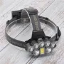BIKIGHT LED Rechargeable Headlamp Super Bright LED 6 Modes Waterproof Lightweight Headlamp for Camping Outdoor Sports