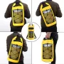 WaveRite 10L/20L/30L Waterproof Ocean Swimming Backpack PVC Fashing Diving Compression Storage Dry Pack Bag Men Women Kayaking Boating Surfing Pack