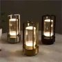 IPRee Touch Atmosphere LED Night Light Retro 1800mAh USB Charging Rechargeable Decorative bar Table Lamp Decoration Bedroom Desk Lighting Camping Light