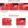 1pc Watermelon Inflatable Pool Float Circle Summer Swimming Ring for Kids Adults Giant Swimming Float Air Mattress Beach Party Pool Toys