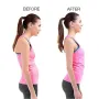 KALOAD Adjustable Back Shoulder Posture Corrector Belt Clavicle Spine Support for Home Office Sport Upper Back Neck Brace