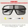 SCVCN Photochromic Cycling Glasses for Men Women UV400 Outdoor Sports Running Driving Sunglasses Road Bicycle Goggles