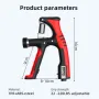 KALOAD 10-100Kg Electronic Smart Counting Adjustable Hand Grip Strengthener Trainer Forearm Exercise Gripper Bodybuilding Muscle Carpal Rehabilitation Athletes