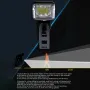 BIKIGHT Intelligent Light-sensing Bicycle Headlight 1500mAh Power Bank Flashlight Handlebar Waterproof USB Charging Bike Front Light for MTB Outdoor Safe Night Riding