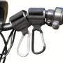 XANES Punch-free Hanging Hook with 40kg Load Aluminum Carabiner for Bicycle Electric Vehicle Motorcycle Takeaway Helmet Luggage Storage