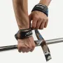 SKDK 1 Pair Weightlifting Straps Sports Padded Hand Grip Support Silicone Anti-slip Wristbands for Men Women Gym Fitness Lifting Strength Training