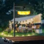 Tent String Lights USB Rechargeable Outdoor LED String Lights,Outdoor Camping Tent LED Lantern Lamp - Dimmable Tent String Lights