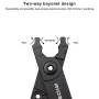 RIDERACE Aluminum Alloy Bicycle Chain Pliers Mini MTB Bike Quick Removal Install Plier Cycling Chain Buckle Open Close Clamp Repair Tools