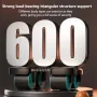 KALOAD 4 Wheel 6 Elbow Support Smart Brakes Abdominal Exerciser with Phone Holder Auto Silent Rebound Home Gym Fitness Equipment for Exercise Abs