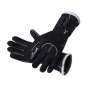 DIVE&SAIL 3mm Black Neoprene Patchwork Diving Gloves Warm Swimming Gloves For Couples Snorkeling Spearfishing Hunting Diving
