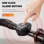 BENGGUO BG-3510 USB Electric Bike Bell Bike Motorcycle Electric Bell Horn With Anti-Theft Alarm Rechargeable Warning Safety Bell for Cycling