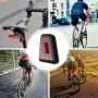 BIKIGHT Smart Bicycles Taillight 5 Modes Brightness 300mAh Battery Type-C Rechargeable Waterproof Warning Rear Light for Cycling