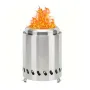 IPRee Outdoor Stainless Steel Firewood Stove Heater Camping Smokeless Fire Pit Furance Portable Wood Burning Brazier