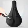 BENGGUO BG-0391 Soft Thickening High Elastic Silicone Bicycle Saddle Cover Comfy Breathable Waterproof Anti-slip Bike Seat Protector for MTB Riding