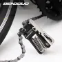 BENGGUO 18 in 1 Bicycle Multitool Wrench Repair Tool Kit Alumium Alloy Screwdriver and Chain Mini Portable Repair Accessories for MTB and Road Bikes