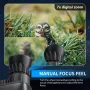 IPRee Infrared Optical Night Vision Monocular With 2000mAh Rechargeable Battery 7X Zoom Digital 2.7K 48MP Outdoor Telescope Camera for Hunting Camping