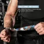SKDK 1 Pair Weightlifting Straps Sports Padded Hand Grip Support Silicone Anti-slip Wristbands for Men Women Gym Fitness Lifting Strength Training