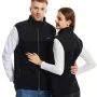 TENGOO HZ-13 13 Areas Heating Vest Zipper Adjustable Size 3-Gears Heated Jackets USB Electric Thermal Clothing Winter Warm Vest Outdoor Heat Coat Clothing